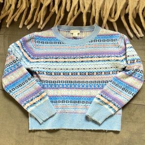 Cozy J. Crew Crewcuts sweater size S